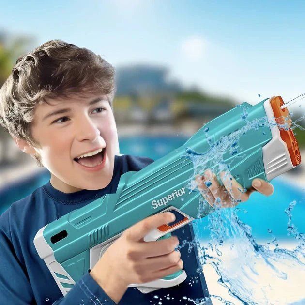 💦 AquaBlaster: Die ultimative Wasserpistole für heiße Tage & epische Wasserschlachten! - Less Goods