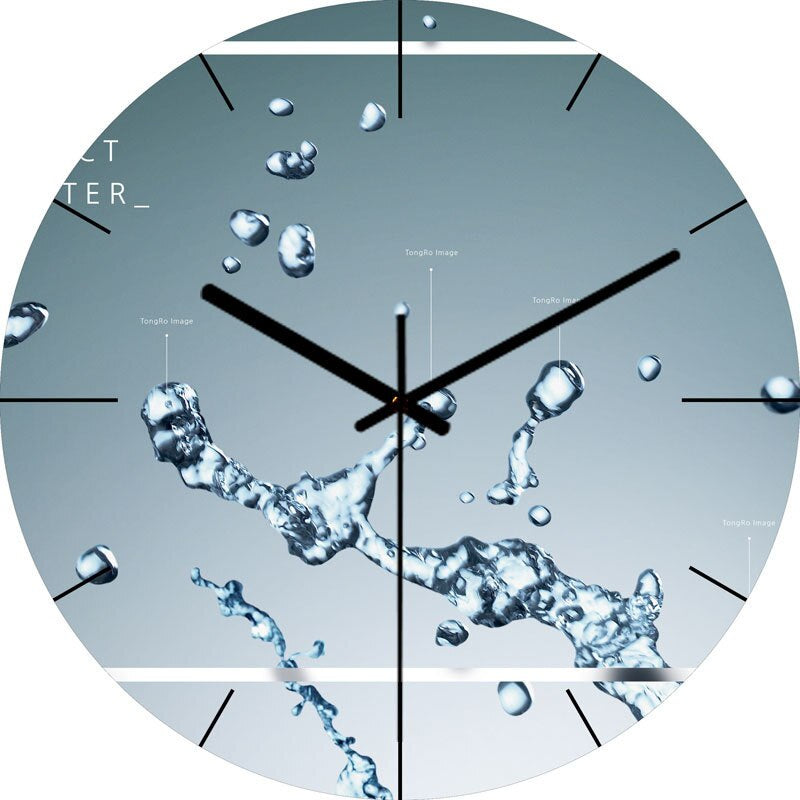 TimeCraft™ – Moderne Design-Wanduhr aus Holz mit geräuschlosem Uhrwerk