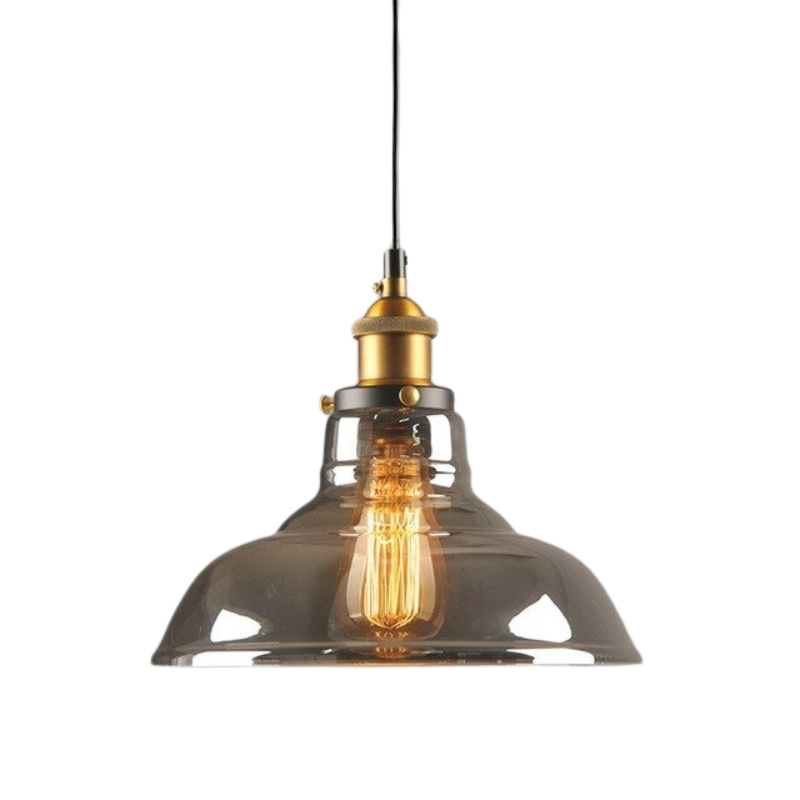 GlassHaven™ – Elegante Industrie-Pendelleuchte aus Glas im Loft-Design