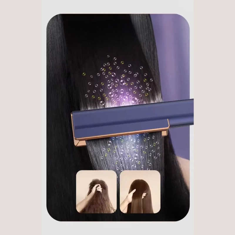 AirGlam™ | 2-in-1 Wet & Dry Hair Styler – Trocknet & glättet in einem Schritt