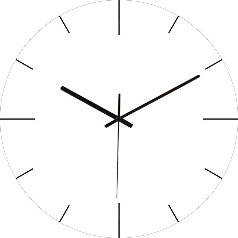ChronoEdge™ – Moderne Design-Wanduhr aus Holz für stilvolle Wohnräume