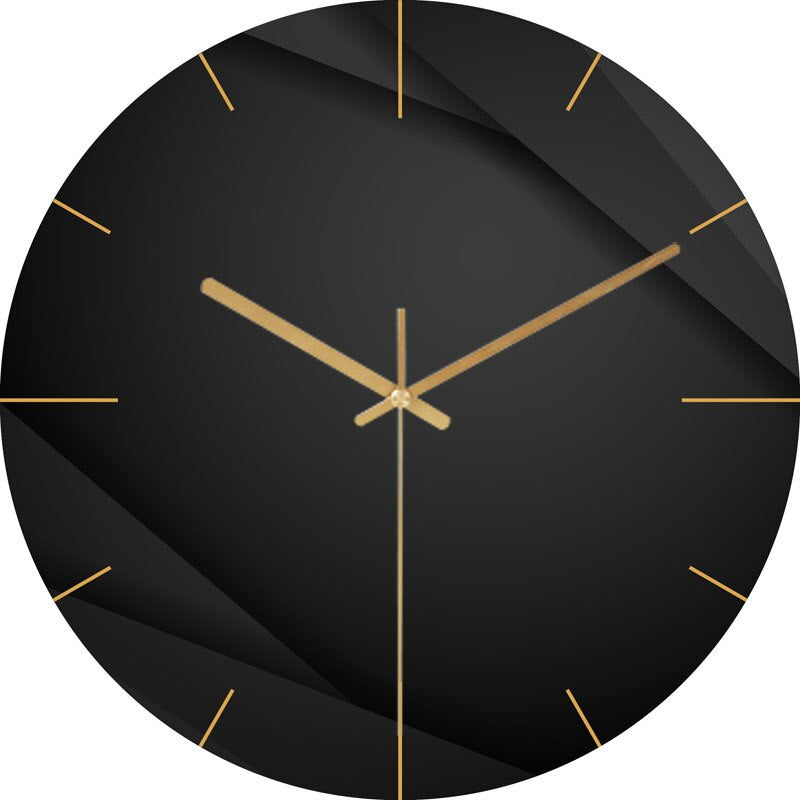 TimeCraft™ – Moderne Design-Wanduhr aus Holz mit geräuschlosem Uhrwerk