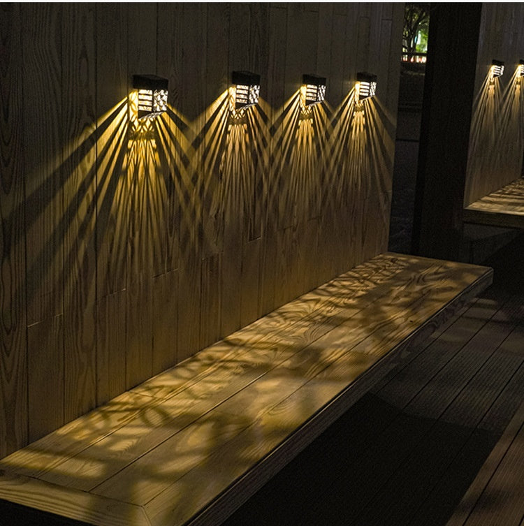 Starlight Silhouette™ LED Outdoor Light – Dekorative Außenleuchte mit Lichtmustern für Garten & Wege