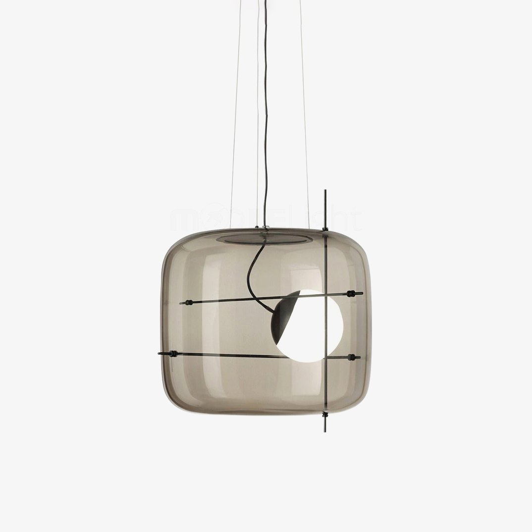 CognacLuxe™ Pendelleuchte – Stilvolle Glas-Hängelampe mit sanftem, diffusem Licht (G9 LED)
