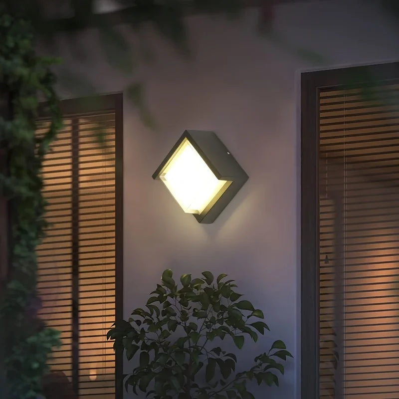 BrightGuard™ Moderne LED Außenwandleuchte – Robuste Wandlampe für Garten, Einfahrt & Terrasse