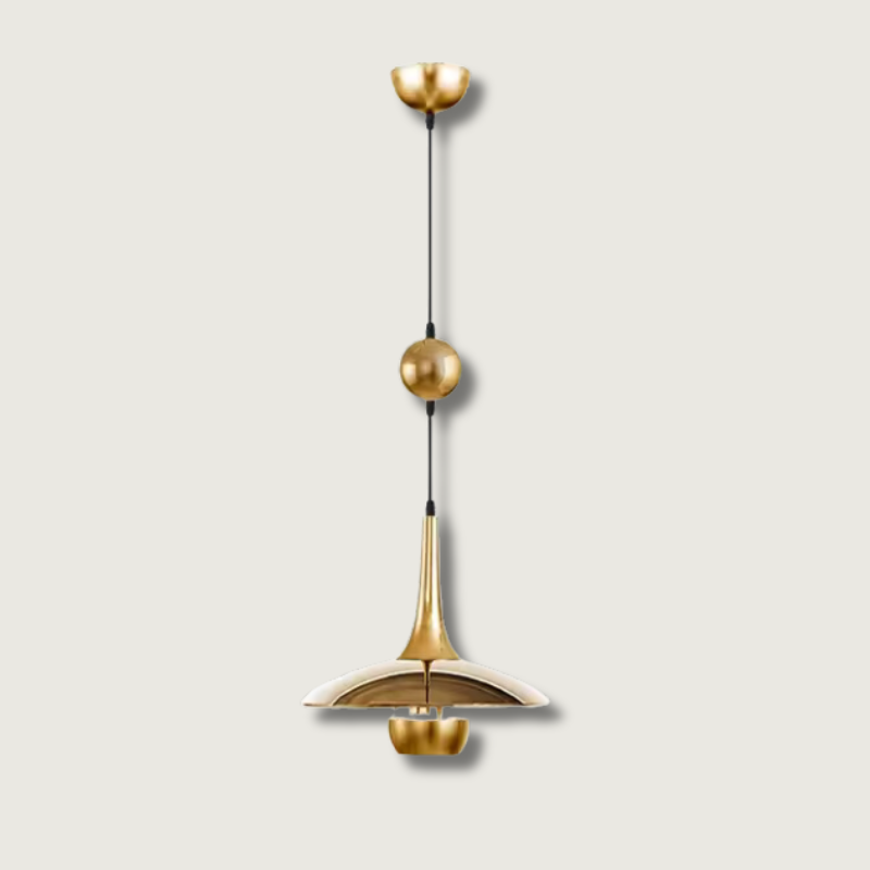 ChromeLuxe™ Pendelleuchte – Moderne Hängelampe mit Chrom-Finish für stilvolle Räume