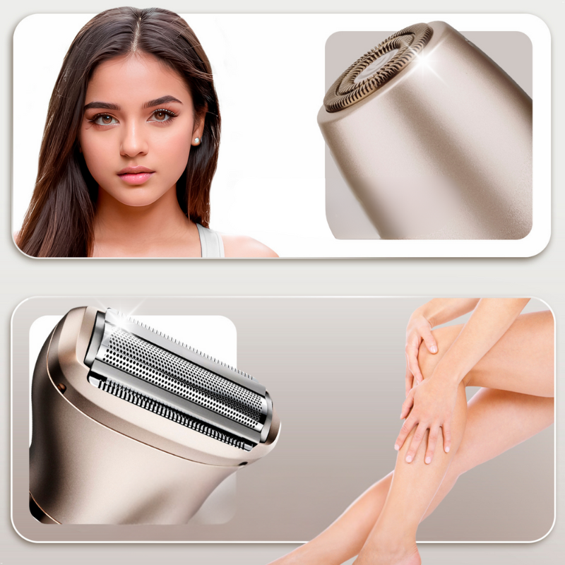 SmoothGlow™ – 2-in-1 Lady Shaver für sanfte & glatte Haut