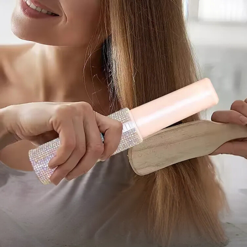 VelvetCurl™ 2-in-1 Hair Tool – Für perfekte Locken & glattes Haar, Frizz-frei & schonend