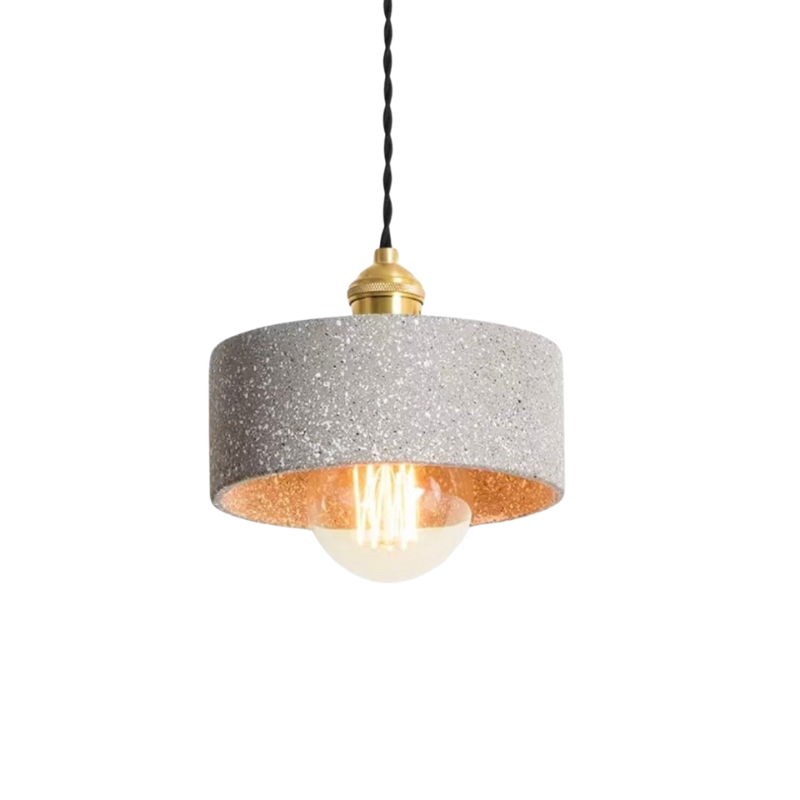 UrbanLume™ Pendelleuchte – Moderne Zement-Hängelampe im Industrial-Design