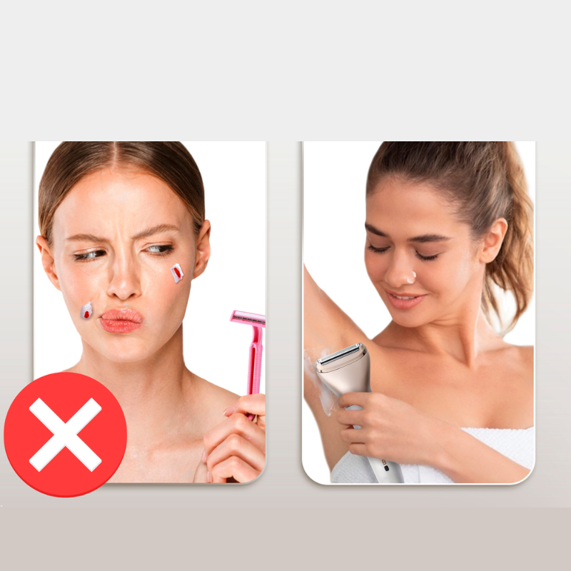SmoothGlow™ – 2-in-1 Lady Shaver für sanfte & glatte Haut