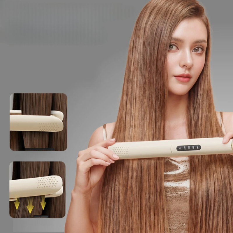 HairLuxe™ | 2-in-1 Ionic Ceramic Straightener – Glättet & lockt ohne Frizz