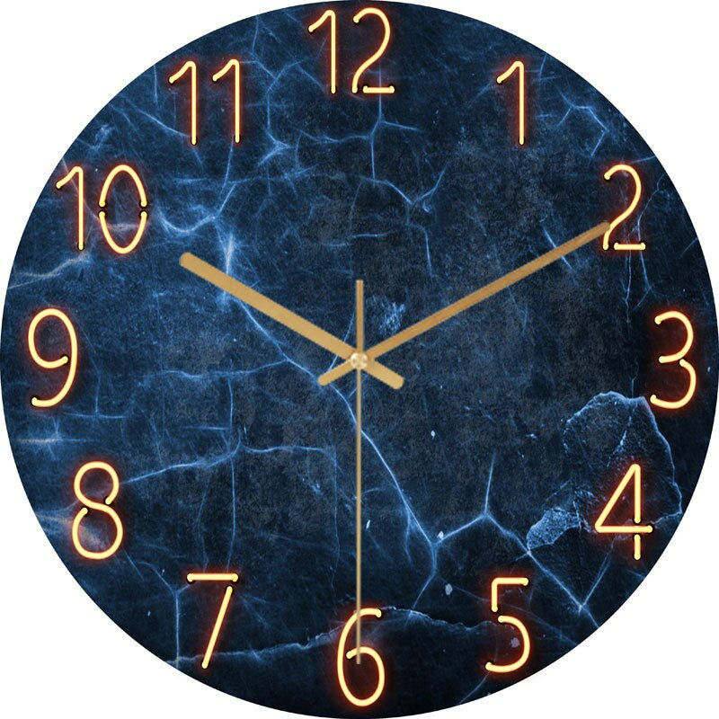 TimeCraft™ – Moderne Design-Wanduhr aus Holz mit geräuschlosem Uhrwerk