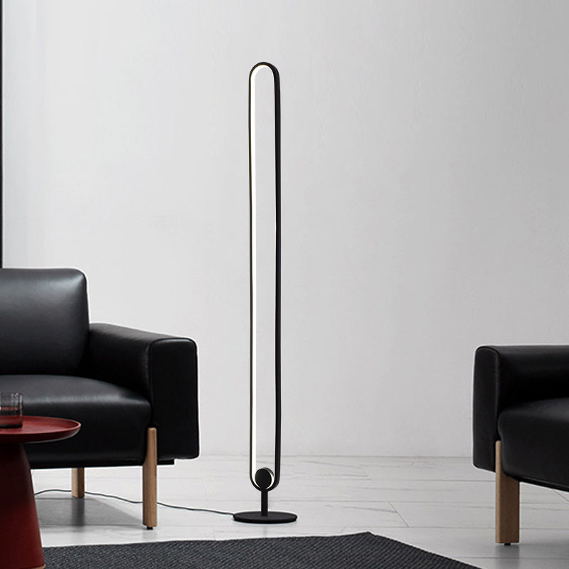 SlimGlow™ Modern Floor Lamp – Schlanke LED-Stehlampe im minimalistischen Design