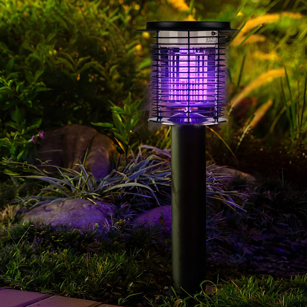 MosqGuard™ Solar & USB Mosquito Killer Lamp – Wetterfeste Insektenlampe mit LED & UV-Zapper