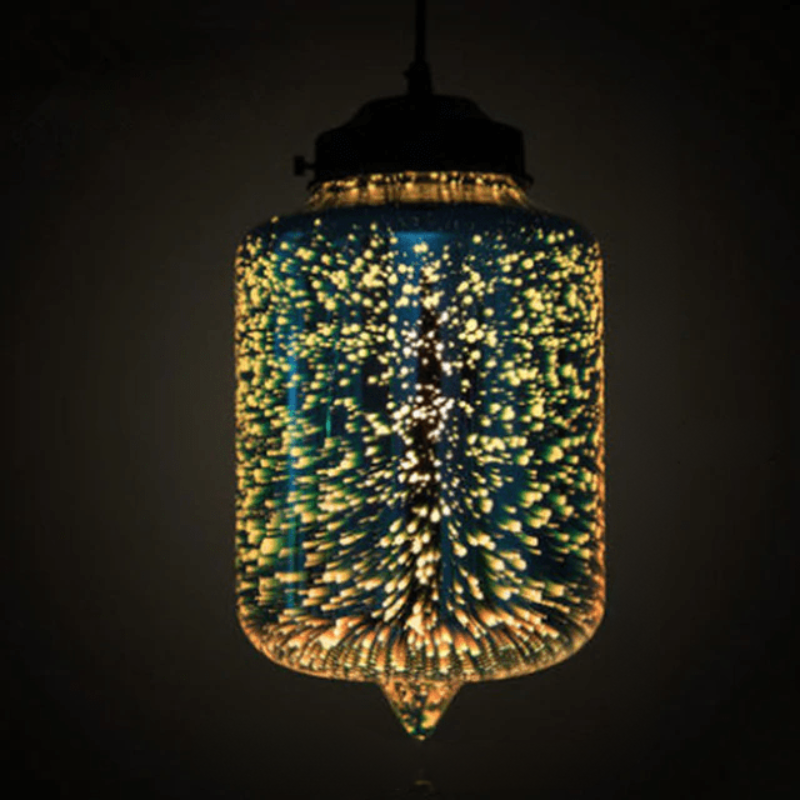 SphereGlow™ Glas-Pendelleuchte – Sternenlicht-Design aus Glasstein für stilvolle Räume