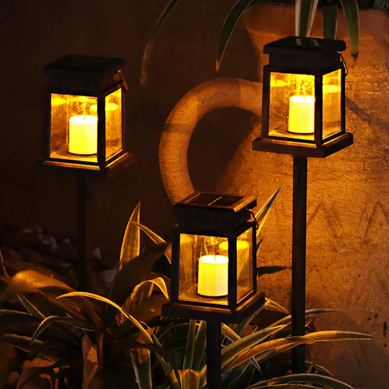 SolarHeat™ Solar-Powered LED Lantern – Solar-LED-Laterne für Garten, Terrasse & Balkon - Less Goods