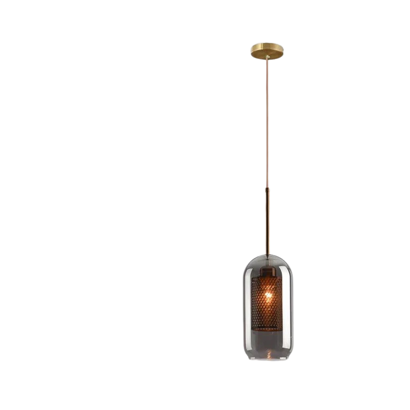 UrbanBeam™ Pendelleuchte – Moderne Hängelampe aus Eisen & Glas für Küche & Bad