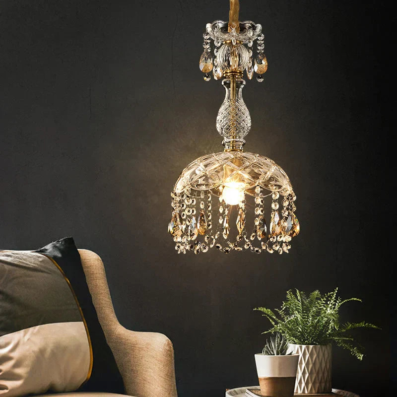 OpalGleam™ Kronleuchter – Luxuriöse Designer-Kristall-Hängelampe für Wohn- & Esszimmer (LED)