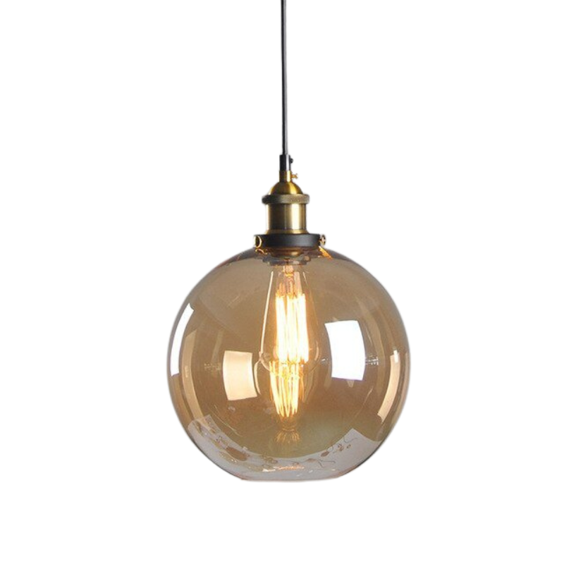 GlassHaven™ – Elegante Industrie-Pendelleuchte aus Glas im Loft-Design