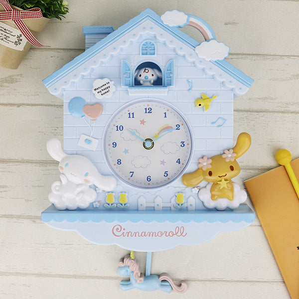 KiddieClock™ – Bunte Kinder-Wanduhr mit fröhlichen Cartoon-Motiven