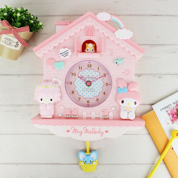 KiddieClock™ – Bunte Kinder-Wanduhr mit fröhlichen Cartoon-Motiven