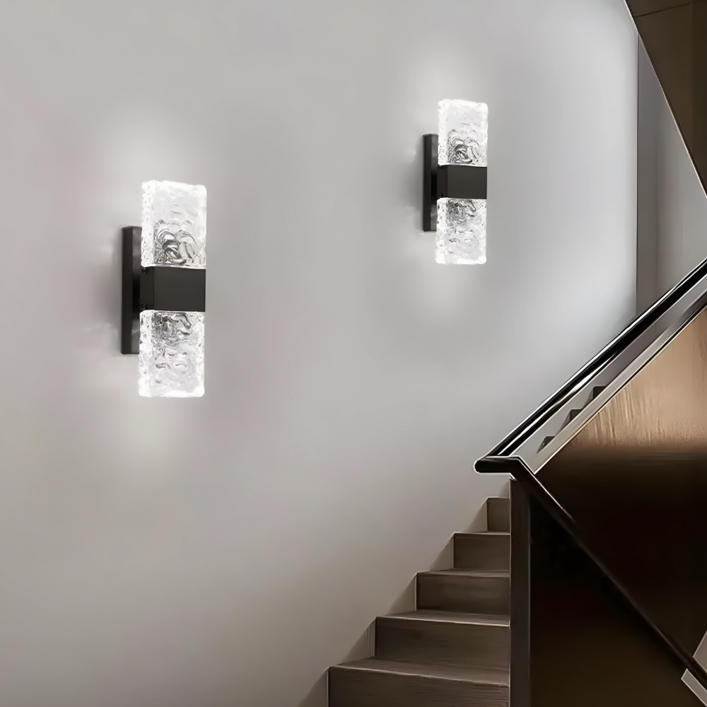 AuraLuxe | Kristall LED Wandleuchte – Für ein luxuriöses Ambiente mit Stil