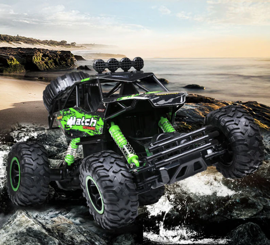 BeastTrek X4™ – 4x4 RC Monster Truck | Offroad-Fernsteuerauto mit Hochleistungsmotor (1:12)