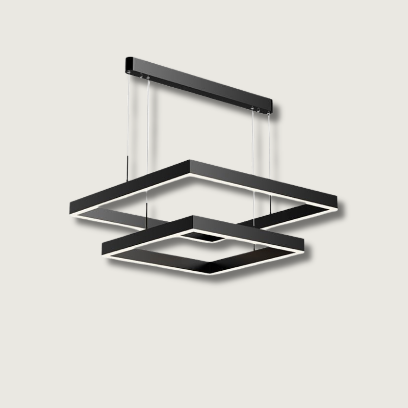 AuraGlow™ LED-Deckenleuchte – Dimmbarer Designer-Kronleuchter für moderne Wohnräume