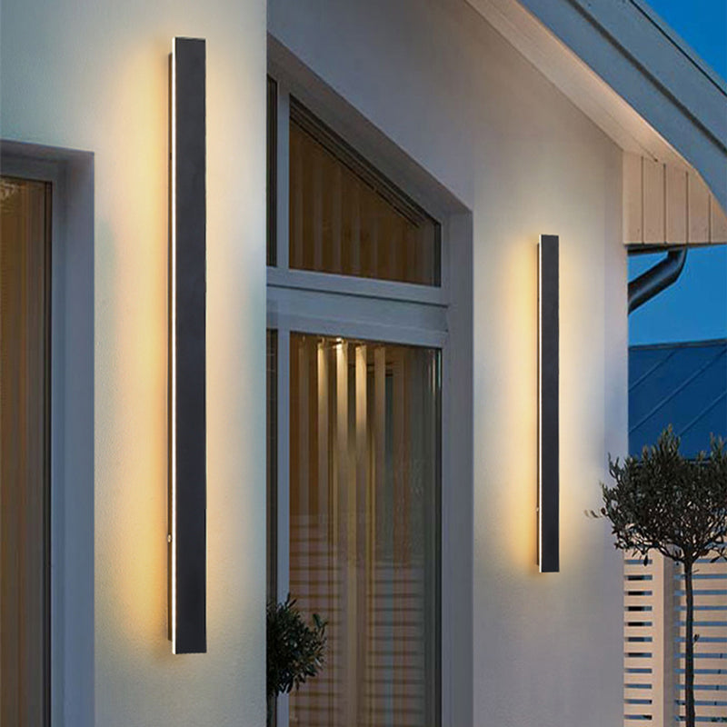 MetalGlow | Moderne LED Wandleuchte für den Außenbereich – Stilvolle Beleuchtung für Garten & Eingangsbereich