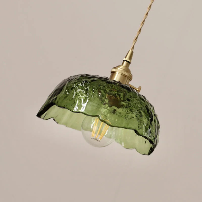 GlasTangle™ Pendelleuchte – Moderne Hängelampe aus Glas & Messing mit kreativem Design (E27)