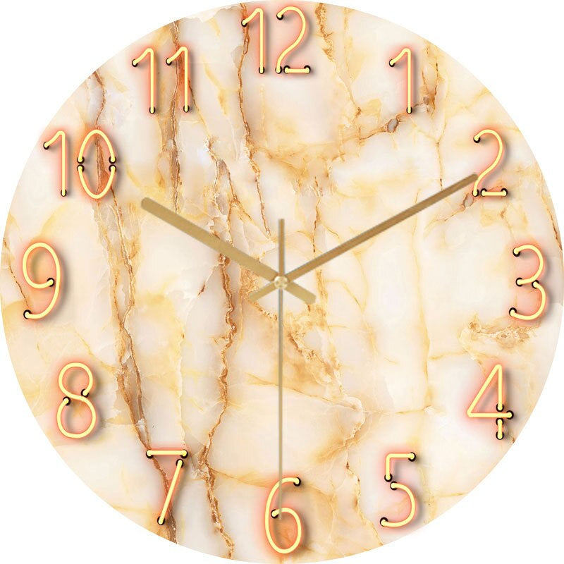 TimeCraft™ – Moderne Design-Wanduhr aus Holz mit geräuschlosem Uhrwerk