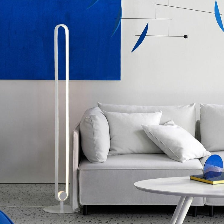 SlimGlow™ Modern Floor Lamp – Schlanke LED-Stehlampe im minimalistischen Design