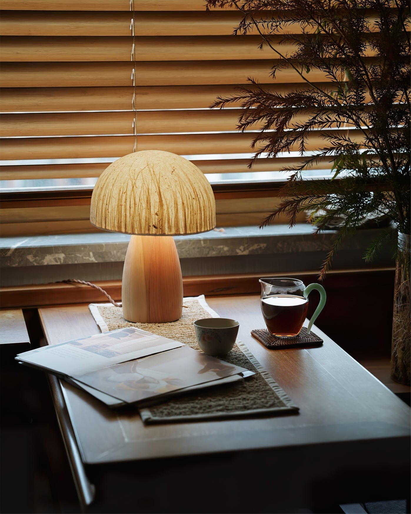 MushroomBeam™ Verspielte Tischleuchte – Pilz-Design Lampe mit warmem, gemütlichem Licht