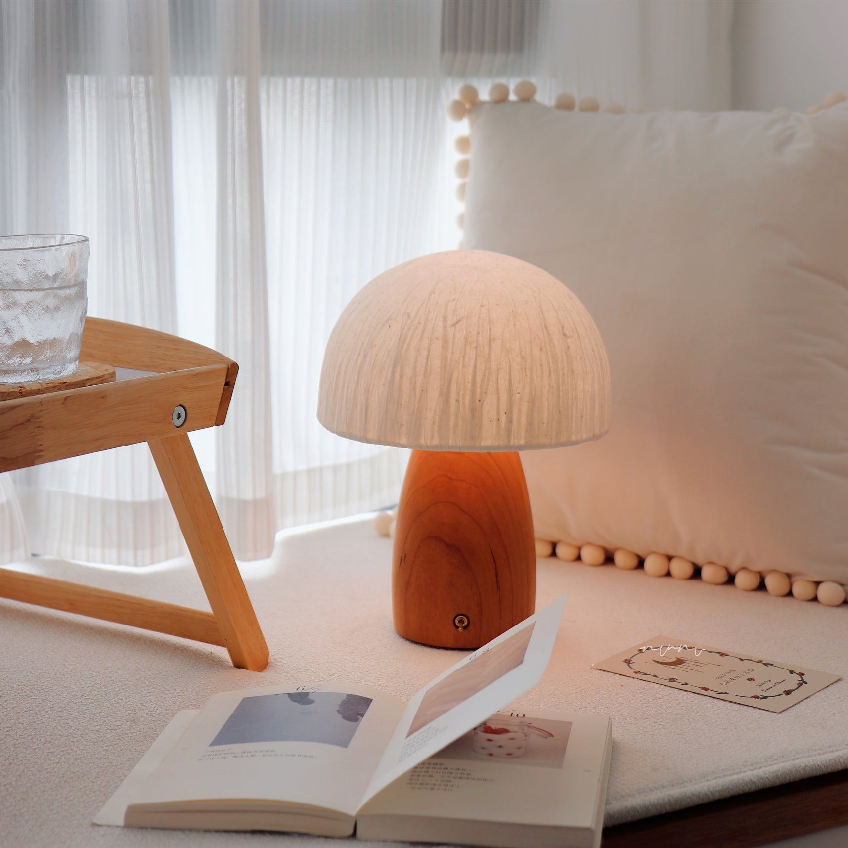 MushroomBeam™ Verspielte Tischleuchte – Pilz-Design Lampe mit warmem, gemütlichem Licht