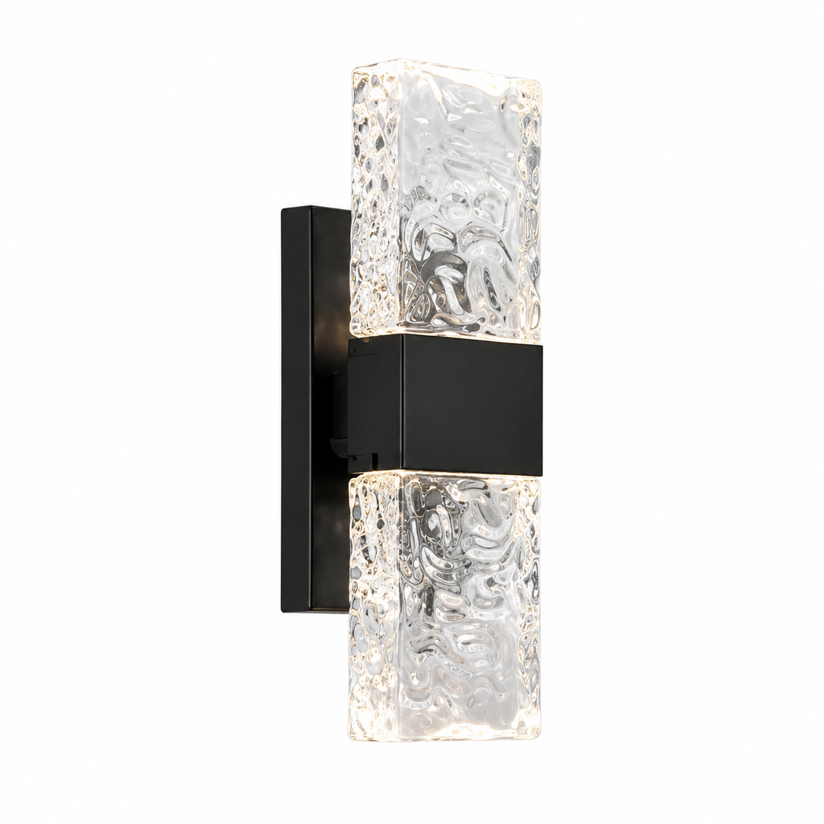 AuraLuxe™ Kristall LED Wandleuchte – Luxuriöse Wandlampe, 3 Größen, warmes LED-Licht - Less Goods