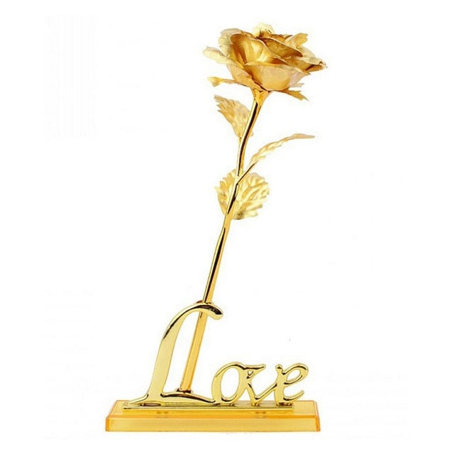 AureaRose™ – 24K vergoldete Rose als Geschenk | Zeitloses Symbol ewiger Liebe