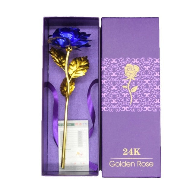AureaRose™ – 24K vergoldete Rose als Geschenk | Zeitloses Symbol ewiger Liebe