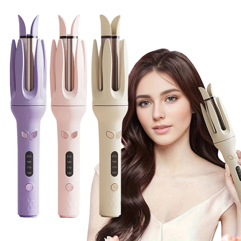 CurlFlex™ – Automatischer Keramik Lockenstyler für definierte & frizzfreie Locken