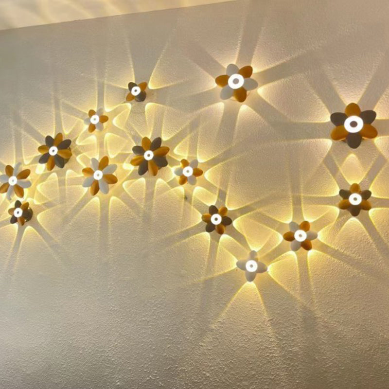 Floraglow™ LED Außenwandleuchte – Wasserdichte Blumen-Wandlampe für Garten, Terrasse & Balkon