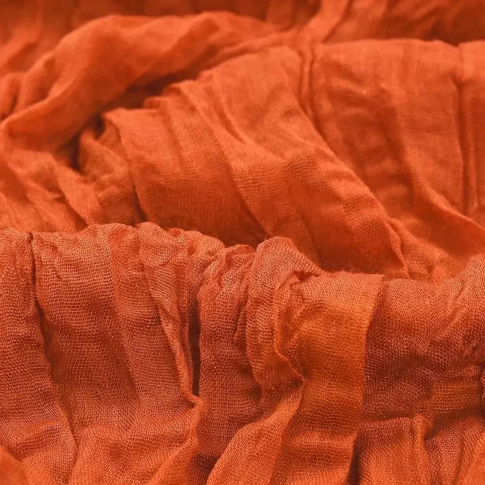 BlushGauze™ – Elegante Tischläufer aus Baumwoll-Cheesecloth | Set aus 10 Stück