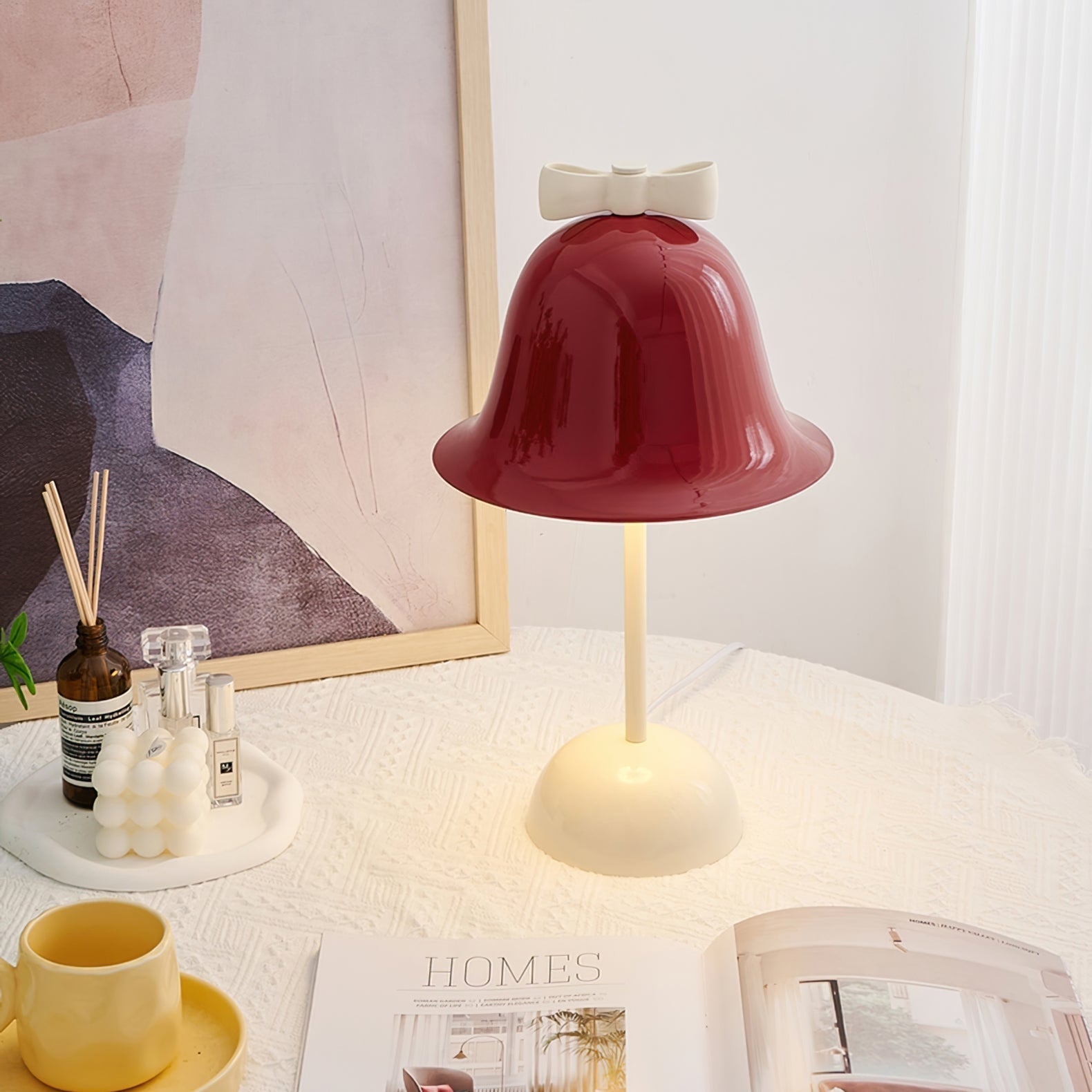 ChimeShine™ Tischlampe – Dekorative LED-Designlampe mit Schmetterlingsschirm