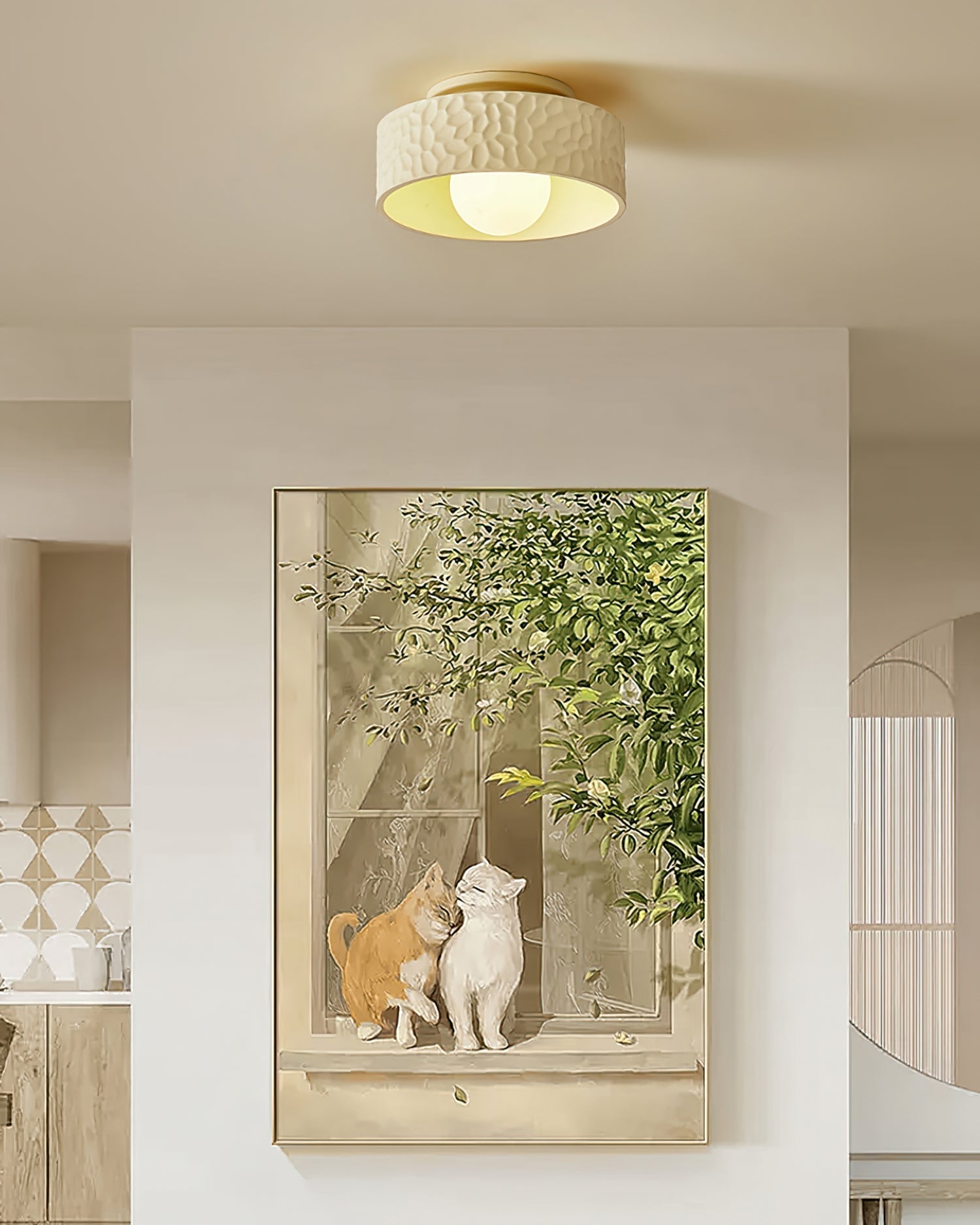 LuxeBrito™ Deckenleuchte – Minimalistische Design-Deckenlampe aus Glas
