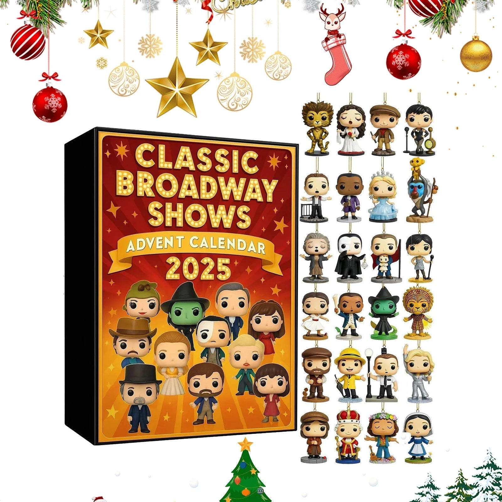 BroadwayMagic™ – Halloween Adventskalender 2025 mit Broadway-Musical-Figuren