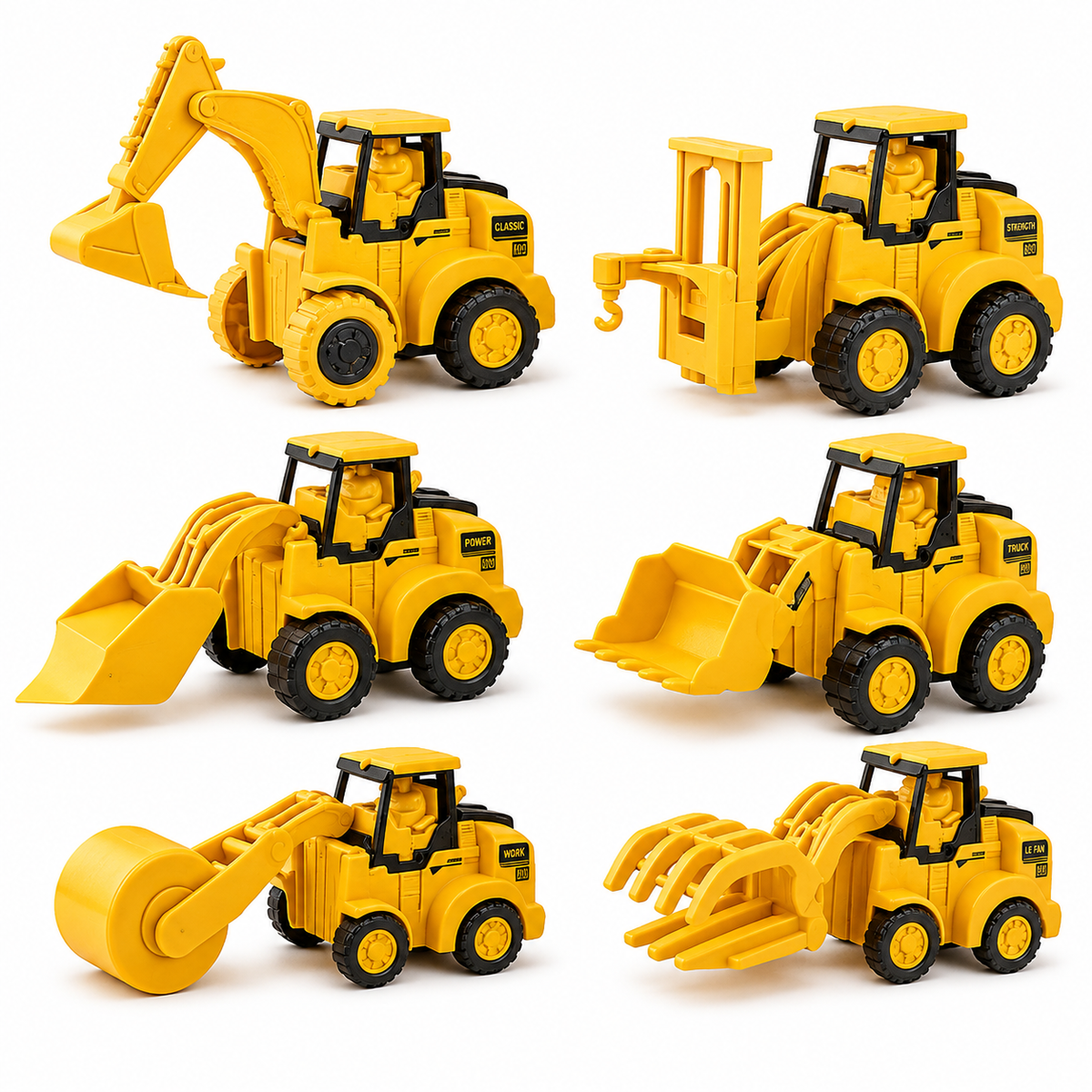 BuildMaster™ Lern-Baufahrzeug-Set für Kinder – Kreatives Konstruktionsspielzeug ab 2 Jahren