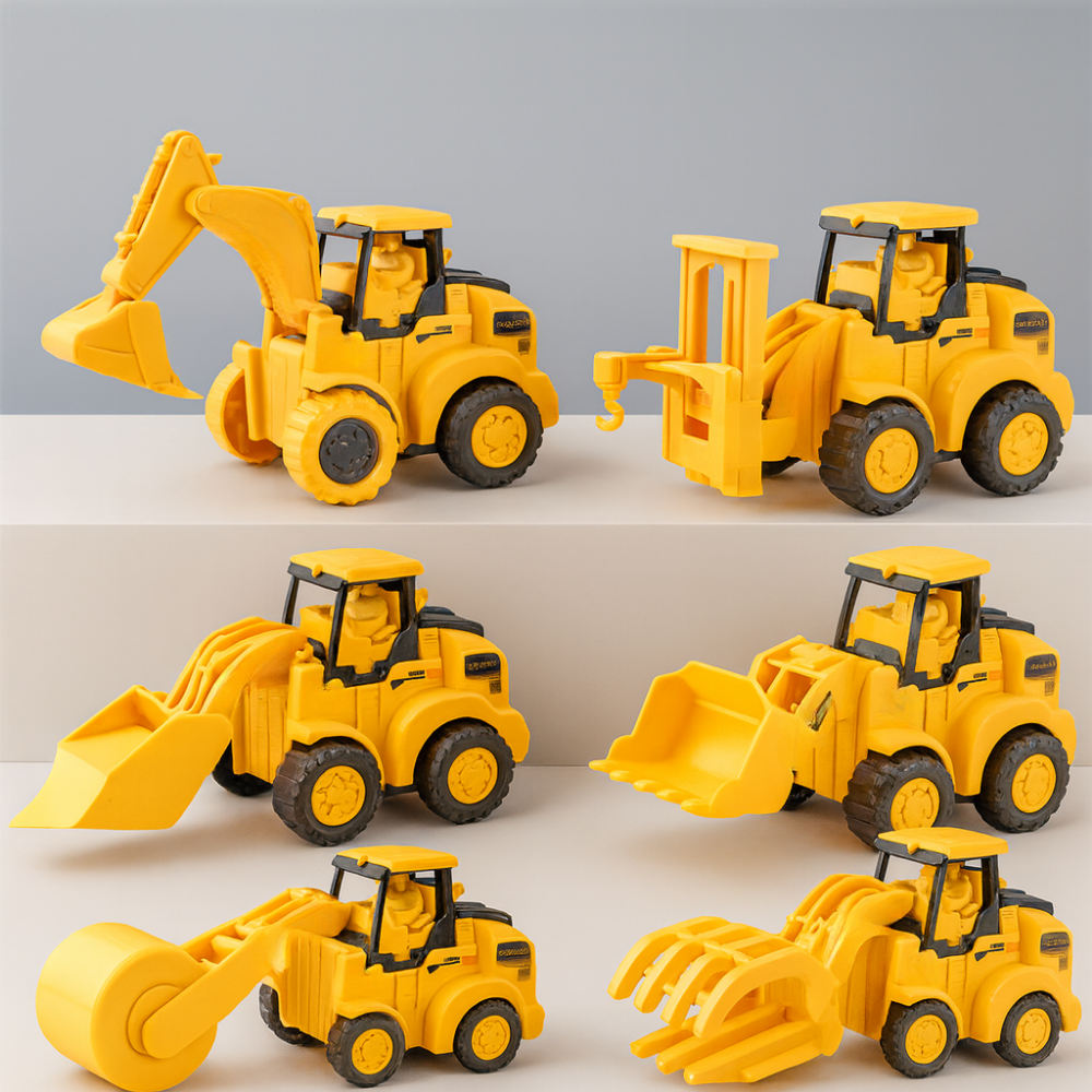 BuildMaster™ Lern-Baufahrzeug-Set für Kinder – Kreatives Konstruktionsspielzeug ab 2 Jahren