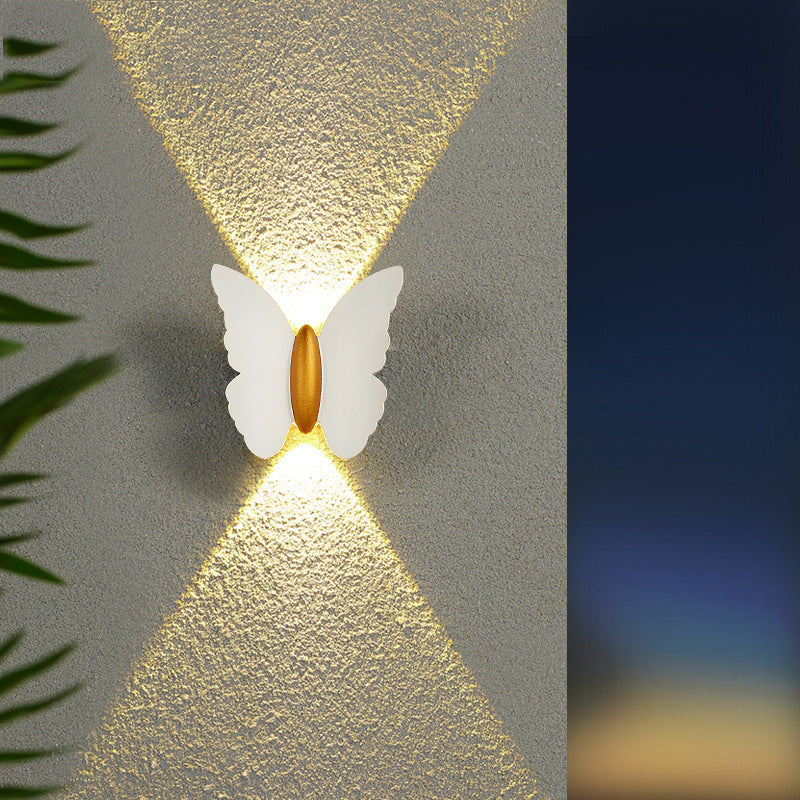 Novora™ Butterfly Outdoor Wall Lamp – LED-Außenwandleuchte im Schmetterlingsdesign aus Aluminium