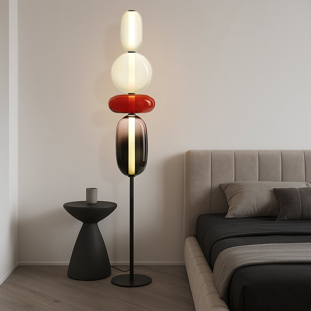 Evlon™ Candied Style Floor Lamp – Moderne Design-Stehlampe mit warmem LED-Licht