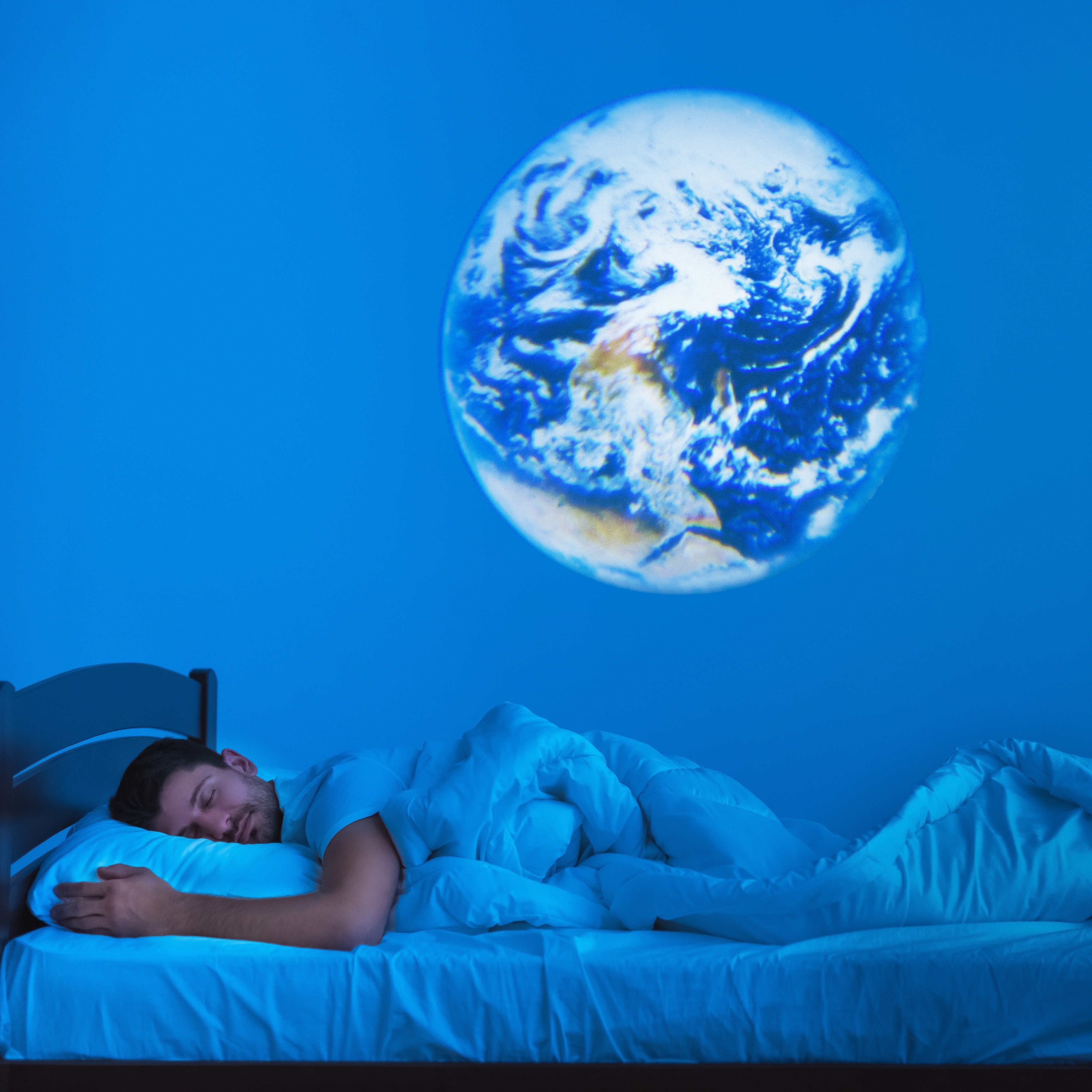 CelestialAura™ LED Projektionslampe – Erd- & Weltraumprojektion für Entspannung & Fantasie