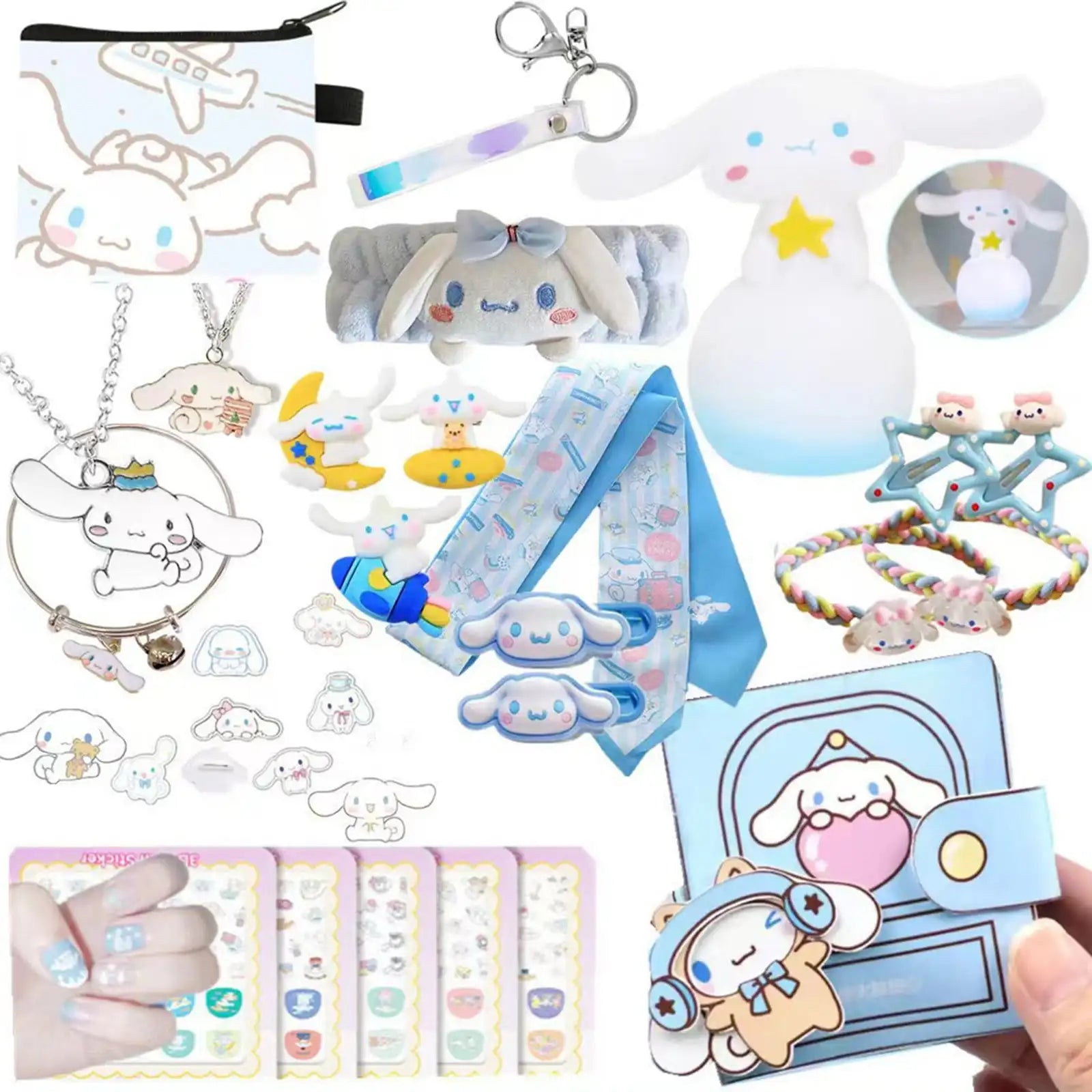CinnaMagic™ – Interaktiver Kawaii Adventskalender für Kinder | 24 Überraschungen mit Cinnamoroll-Figuren & Schlüsselanhängern