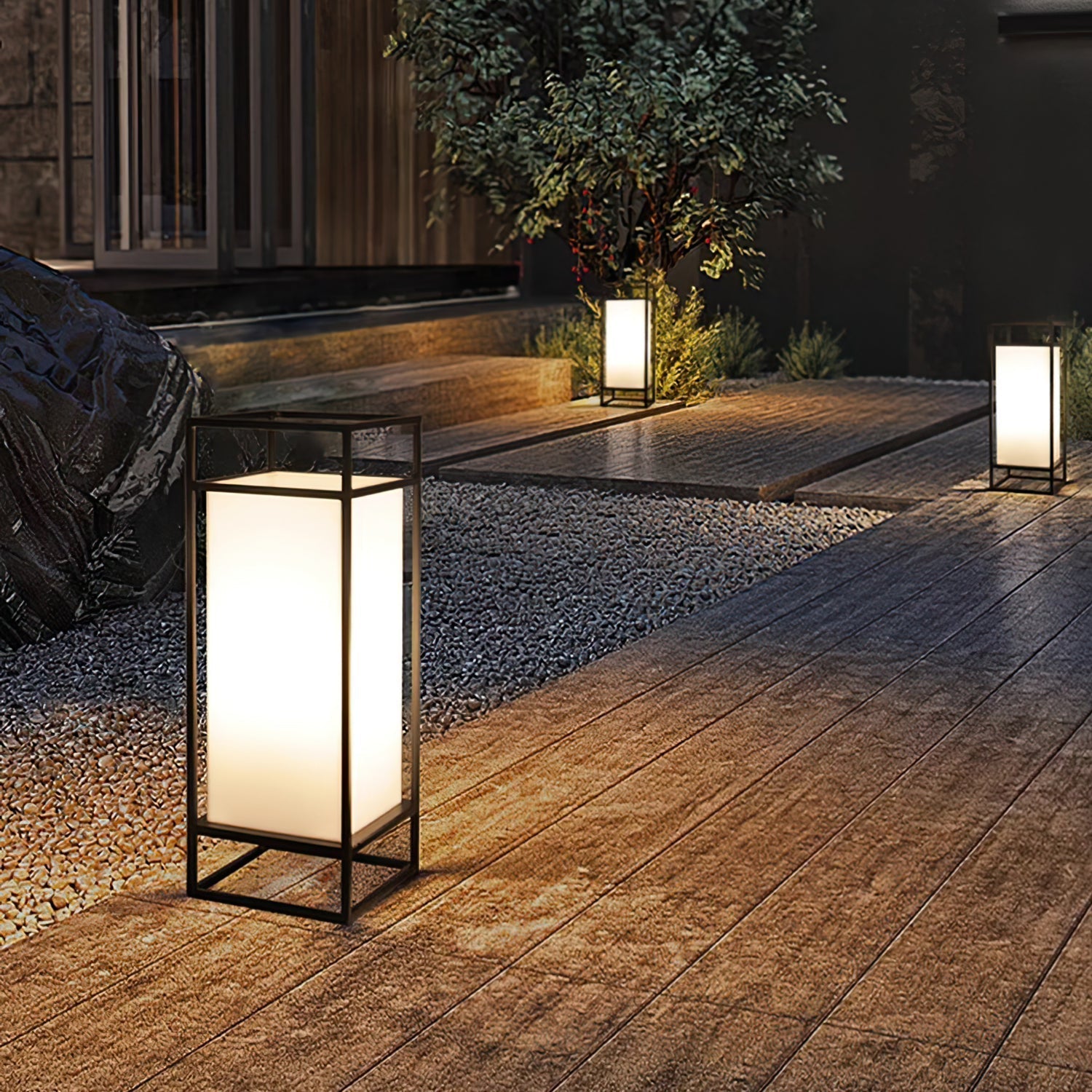 CleoBeam™ Outdoor Tischleuchte – Wetterfeste LED-Außenlampe für Garten, Terrasse & Balkon
